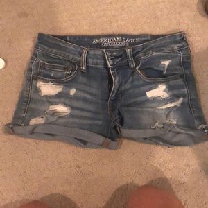 American Eagle shorts, mid rise